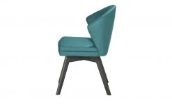 Berger & Rath Leder-Polsterstuhl Arcu | Turquise (Türkis) Anthrazit -SitzWerk Verkaufsgeschäft 14307144 8 202101262258