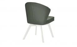 Berger & Rath Leder-Polsterstuhl Arcu | Verde (Grün) Weiß-Creme -SitzWerk Verkaufsgeschäft 14307146 4 202101262258
