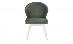 Berger & Rath Leder-Polsterstuhl Arcu | Verde (Grün) Weiß-Creme -SitzWerk Verkaufsgeschäft 14307146 5 202101262258