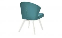 Berger & Rath Leder-Polsterstuhl Arcu | Turquise (Türkis) Weiß-Creme -SitzWerk Verkaufsgeschäft 14307147 8 202101262258