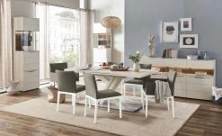 Berger & Rath Polsterstuhl Bono | Braun Weiß-Creme Nein