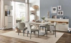 Berger & Rath Polsterstuhl Bono | Hellbraun Anthrazit Nein