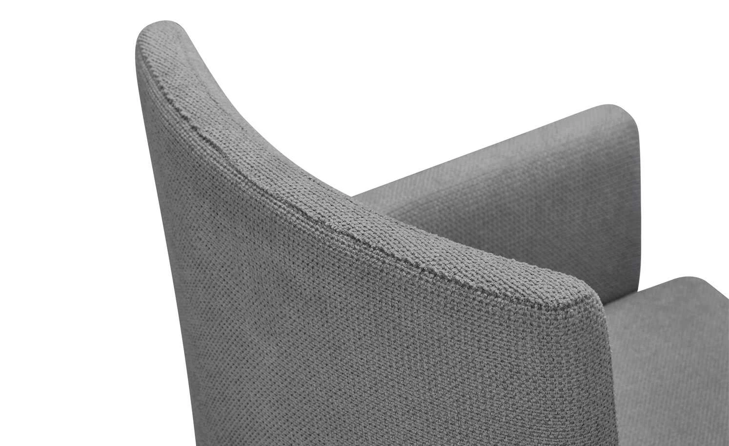 Berger & Rath Polsterstuhl Certo | Grau Londra (Hellgrau) Ja 4 Berger & Rath Polsterstuhl Certo | Grau Londra (Hellgrau) Ja – Bild 2