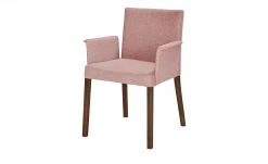 Berger & Rath Polsterstuhl mit Armlehne Certo | Salmon (Rot)