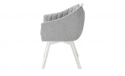 Berger & Rath Polsterstuhl mit Armlehne Lanx | Grau Cremeweiß -SitzWerk Verkaufsgeschäft 14307348 7 202102152236