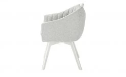 Berger & Rath Polsterstuhl mit Armlehne Lanx | Silver (Hellgrau) Cremeweiß -SitzWerk Verkaufsgeschäft 14307352 6 202102152236