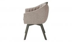 Berger & Rath Polsterstuhl mit Armlehne Lanx | Hellbraun Londra (Hellgrau) -SitzWerk Verkaufsgeschäft 14307353 7 202102152236