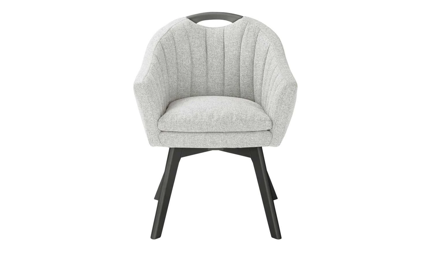 Berger & Rath Polsterstuhl mit Armlehne Lanx | Silver (Hellgrau) Anthrazit 9 Berger & Rath Polsterstuhl mit Armlehne Lanx | Silver (Hellgrau) Anthrazit – Bild 7