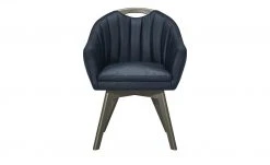 Berger & Rath Polsterstuhl mit Armlehne Lanx | Marine (Blau) Londra (Hellgrau) -SitzWerk Verkaufsgeschäft 14307368 5 202102152236