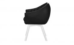 Berger & Rath Polsterstuhl mit Armlehne Lanx | Schwarz Cremeweiß -SitzWerk Verkaufsgeschäft 14307369 8 202102152236