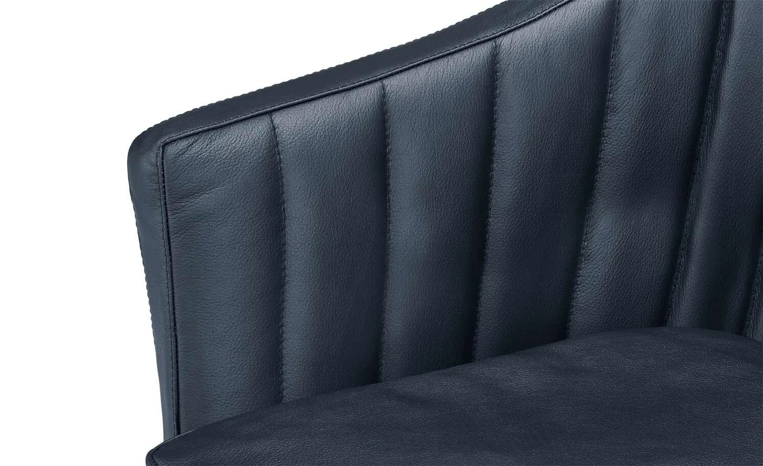 Berger & Rath Polsterstuhl mit Armlehne Lanx | Marine (Blau) Cremeweiß 6 Berger & Rath Polsterstuhl mit Armlehne Lanx | Marine (Blau) Cremeweiß – Bild 4