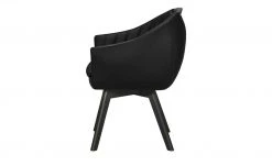 Berger & Rath Polsterstuhl mit Armlehne Lanx | Schwarz Anthrazit -SitzWerk Verkaufsgeschäft 14307377 2 202102152236