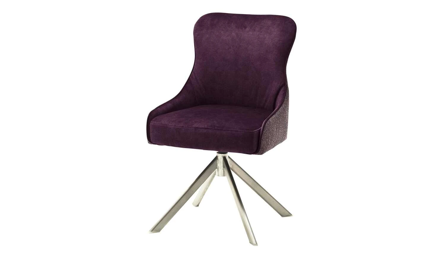 Polsterstuhl Effi | Merlot (Weinrot) Nein Schräg Edelstahl 4 Polsterstuhl Effi | Merlot (Weinrot) Nein Schräg Edelstahl – Bild 2