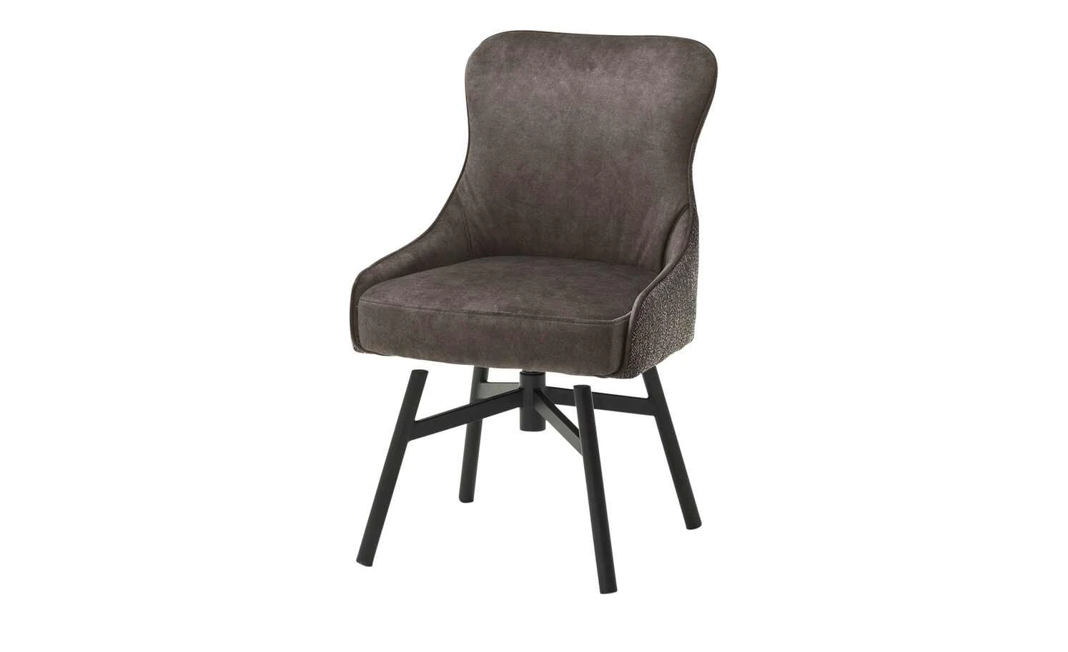 Polsterstuhl Effi | Cappuccino Nein Gerade Schwarz 4 Polsterstuhl Effi | Cappuccino Nein Gerade Schwarz – Bild 2