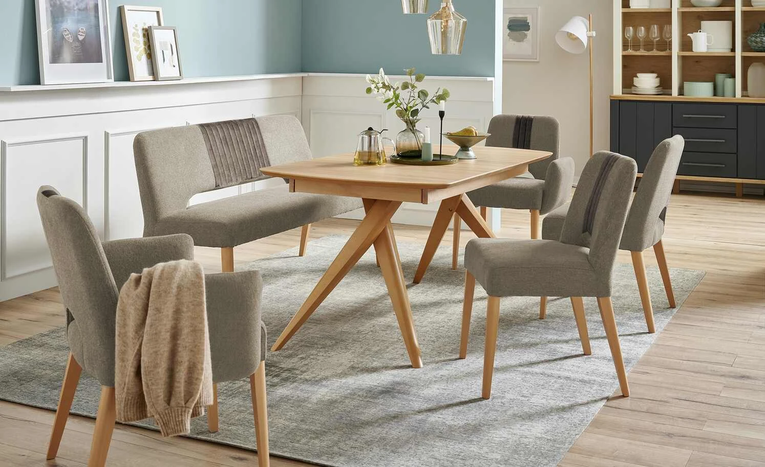 Woodford Polsterstuhl Ansgar | Falcon (Braun) Ja Buche 3 Woodford Polsterstuhl Ansgar | Falcon (Braun) Ja Buche