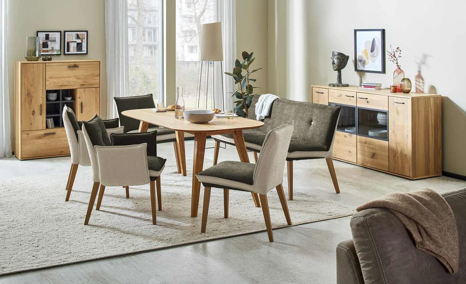 Woodford Polsterstuhl Sunna | Kombi Grey (Grau / Beige) Ja 3 Woodford Polsterstuhl Sunna | Kombi Grey (Grau / Beige) Ja