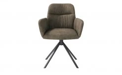 uno Polster-Armlehnstuhl Sevan | Innen: Dunkelbraun / Außen: Braun 4-Fuß, drehbar -SitzWerk Verkaufsgeschäft 14307648 5 202106142233