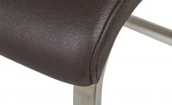 uno Freischwinger Letitia | Braun Kunstleder -SitzWerk Verkaufsgeschäft 14307856 8 202101262258