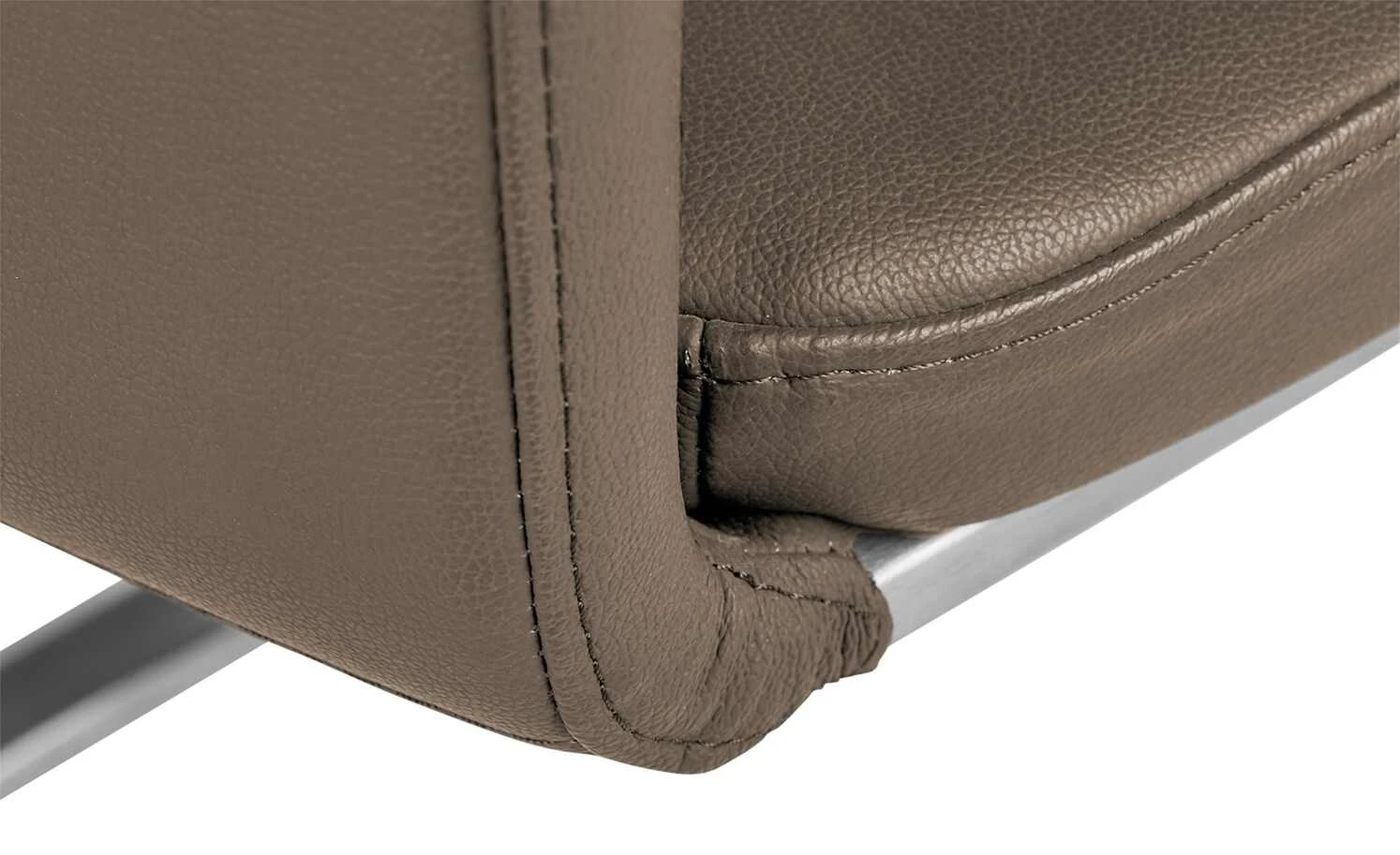 uno Freischwinger Letitia | Cappuccino Kunstleder 9 uno Freischwinger Letitia | Cappuccino Kunstleder – Bild 7