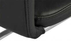 uno Freischwinger Letitia | Schwarz Kunstleder -SitzWerk Verkaufsgeschäft 14307876 6 202101262258