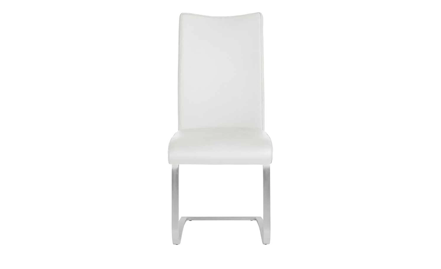 uno Freischwinger Letitia | Weiß Kunstleder 8 uno Freischwinger Letitia | Weiß Kunstleder – Bild 6