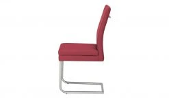 Woodford Kunstleder-Freischwinger mit Griff Levi | Cherry (Rot) -SitzWerk Verkaufsgeschäft 14307931 9 202102261258