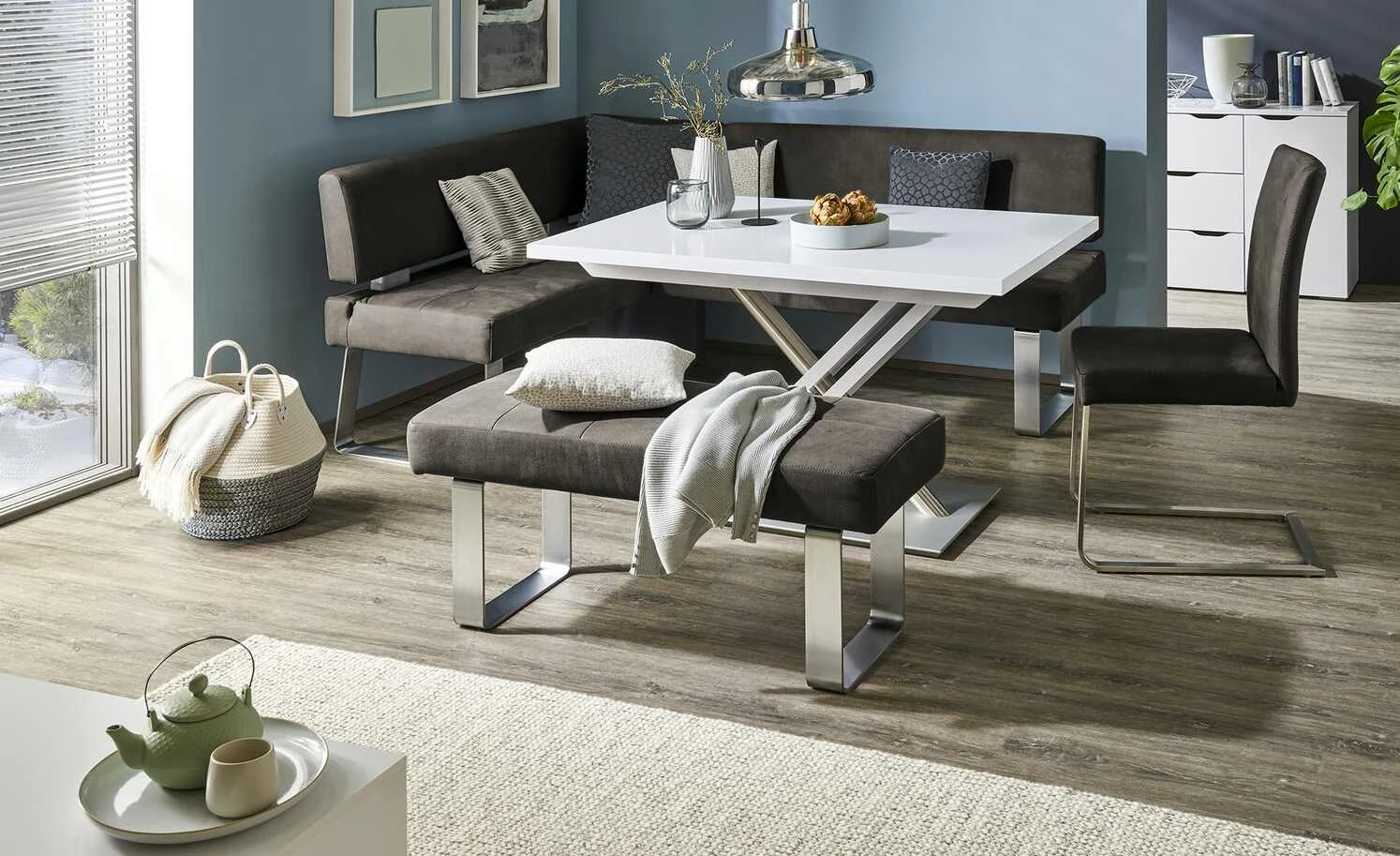 Polsterschwingstuhl Canto I | Darkbrown (Dunkelbraun) 3 Polsterschwingstuhl Canto I | Darkbrown (Dunkelbraun)