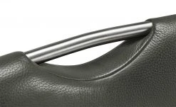 Leder-Schwingstuhl mit Griff Canto II | Zinn (Grau) -SitzWerk Verkaufsgeschäft 14308012 2 202011112249