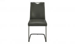 Leder-Schwingstuhl mit Griff Canto II | Zinn (Grau) -SitzWerk Verkaufsgeschäft 14308012 7 202011112249