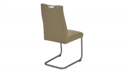 Leder-Schwingstuhl mit Griff Canto II | Smoke (Hellbraun) -SitzWerk Verkaufsgeschäft 14308013 4 202011112249