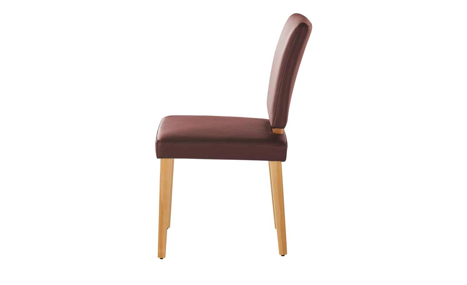 Leder-Polsterstuhl Canto III | Bordo (Rot) 7 Leder-Polsterstuhl Canto III | Bordo (Rot) – Bild 5