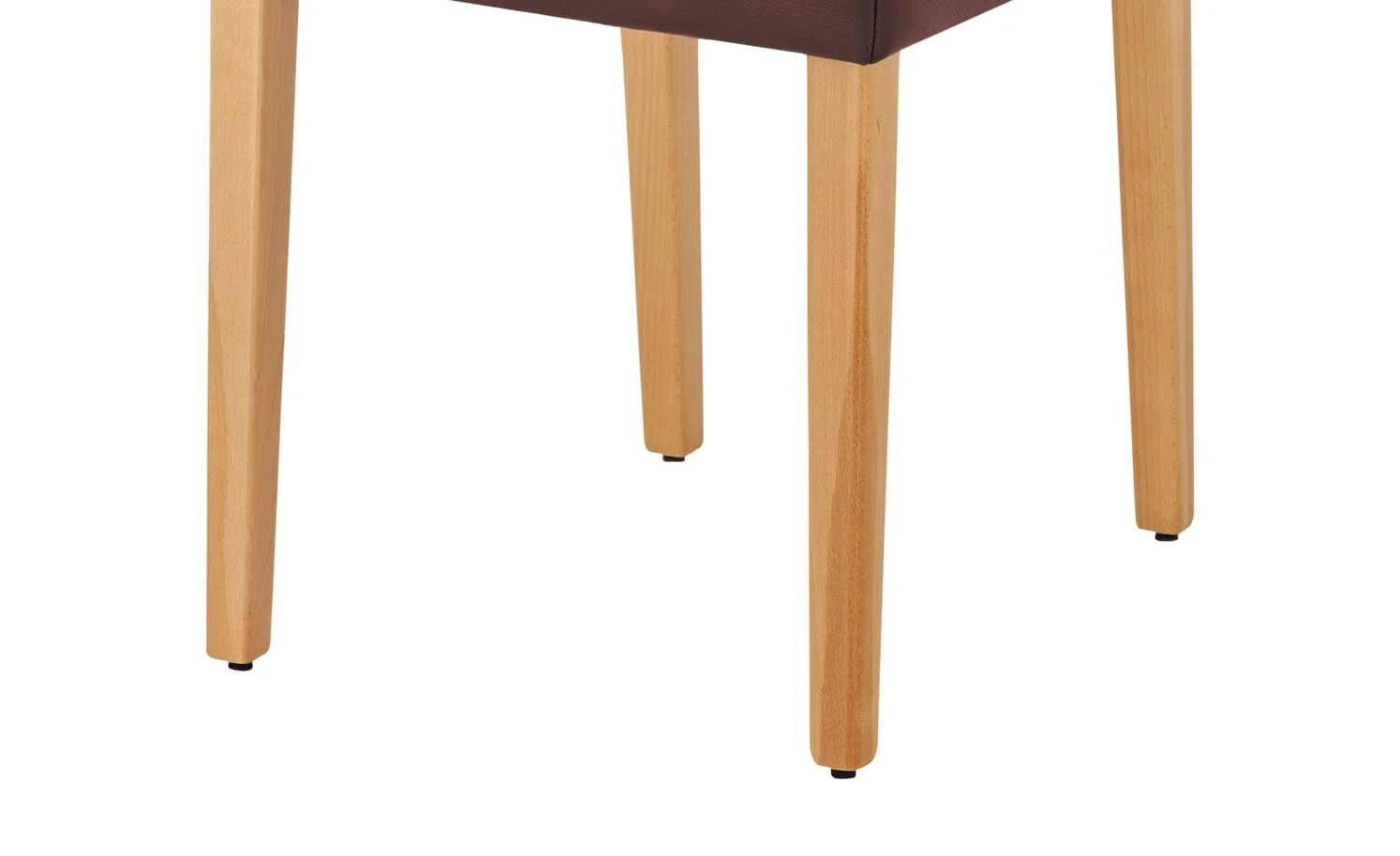 Leder-Polsterstuhl Canto III | Bordo (Rot) 8 Leder-Polsterstuhl Canto III | Bordo (Rot) – Bild 6