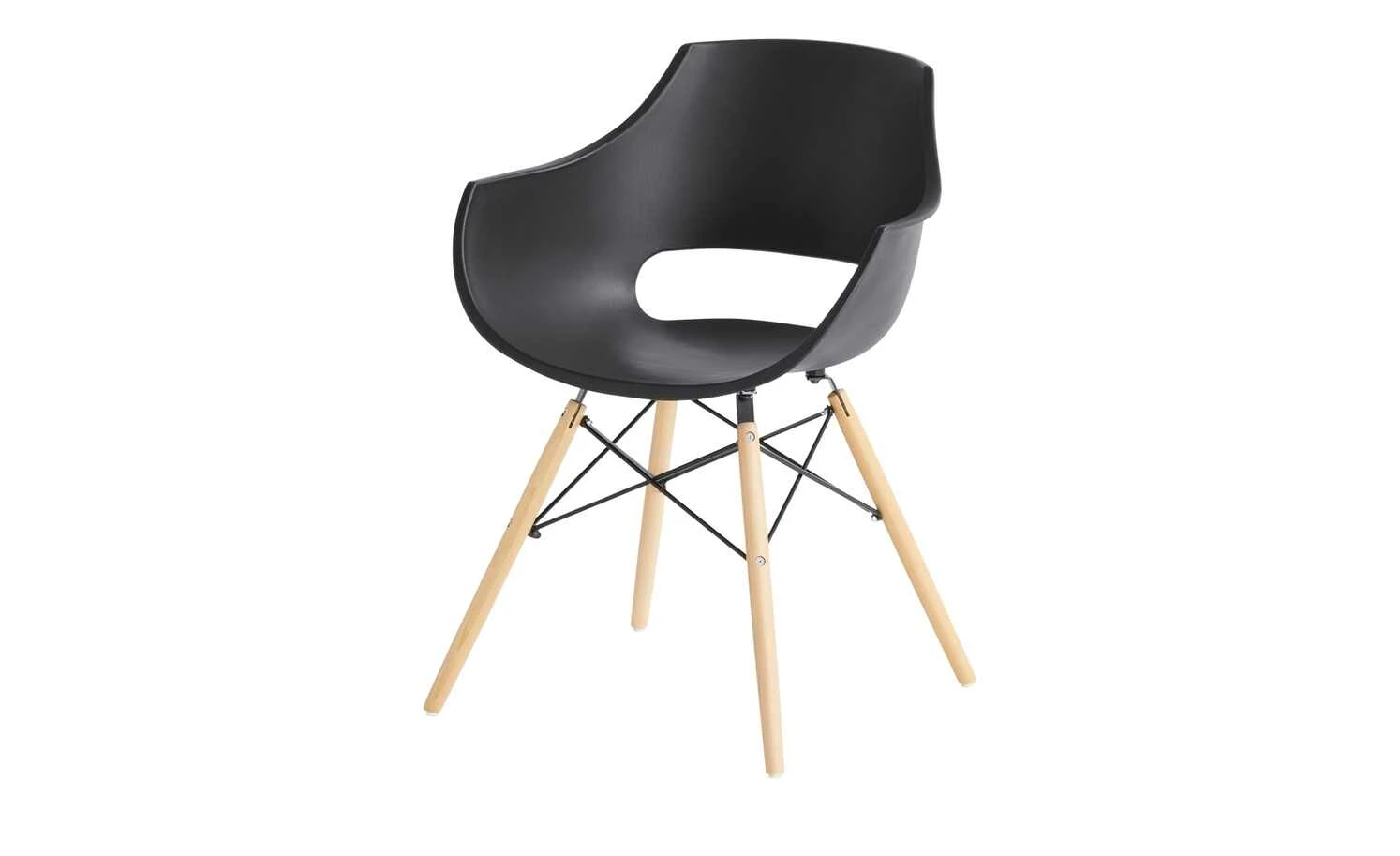 Schalenstuhl Denny | Schwarz 3 Schalenstuhl Denny | Schwarz