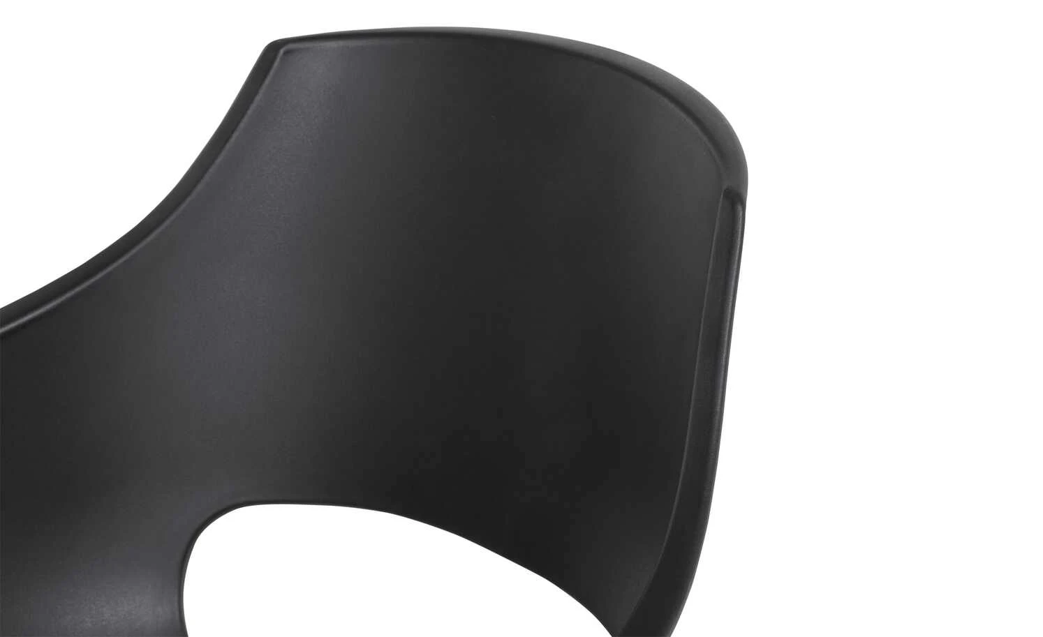 Schalenstuhl Denny | Schwarz 7 Schalenstuhl Denny | Schwarz – Bild 5