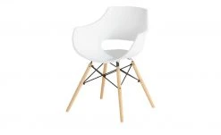 Schalenstuhl Denny | Weiß