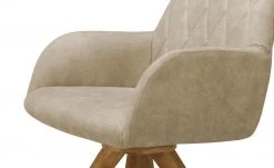 Woodford Polsterstuhl mit Armlehne Bristol | Sand (Beige) Eiche Ja -SitzWerk Verkaufsgeschäft 14308249 9 202203181234