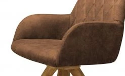 Woodford Polsterstuhl mit Armlehne Bristol | Cognac (Braun) Eiche Ja -SitzWerk Verkaufsgeschäft 14308251 4 202203181234