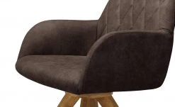 Woodford Polsterstuhl mit Armlehne Bristol | Braun (Dunkelbraun) Eiche Ja -SitzWerk Verkaufsgeschäft 14308252 10 202203181234