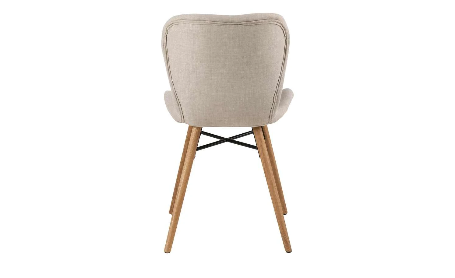 Polsterstuhl Benjamin | Sand (Beige) / Eiche 5 Polsterstuhl Benjamin | Sand (Beige) / Eiche – Bild 3