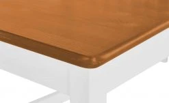 maison bleue Holzstuhl massiv Carola | Weiß / bernsteinfarbig -SitzWerk Verkaufsgeschäft 14308373 3 202102232235