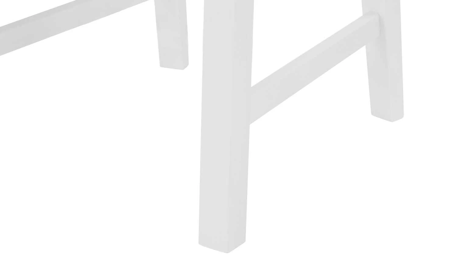 maison bleue Holzstuhl massiv Carola | Weiß 5 maison bleue Holzstuhl massiv Carola | Weiß – Bild 3