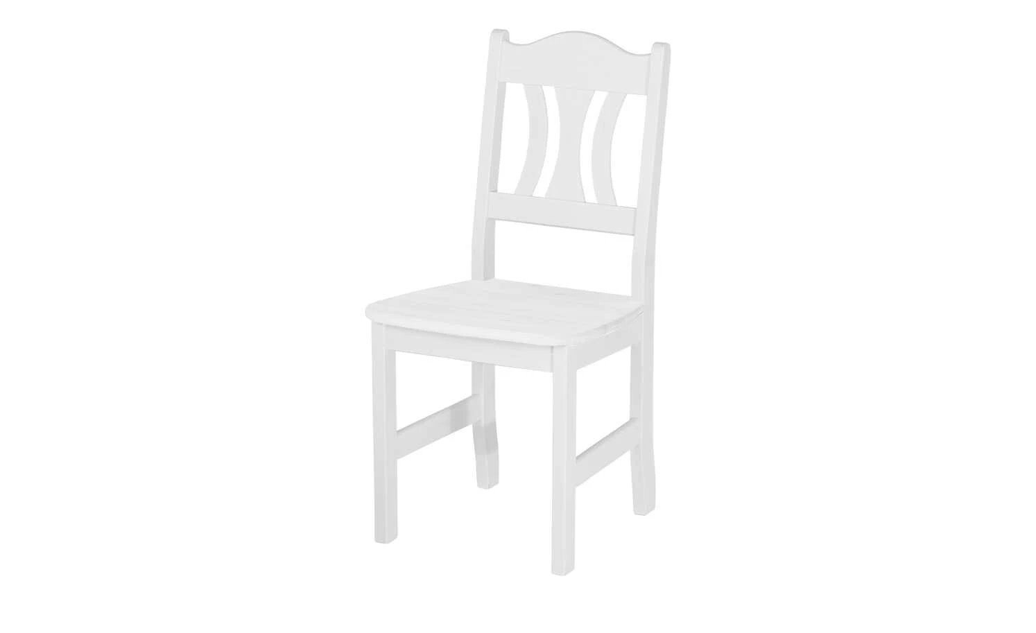 maison bleue Holzstuhl massiv Carola | Weiß 3 maison bleue Holzstuhl massiv Carola | Weiß