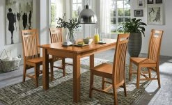 maison bleue Holzstuhl Bendix | bernsteinfarbig