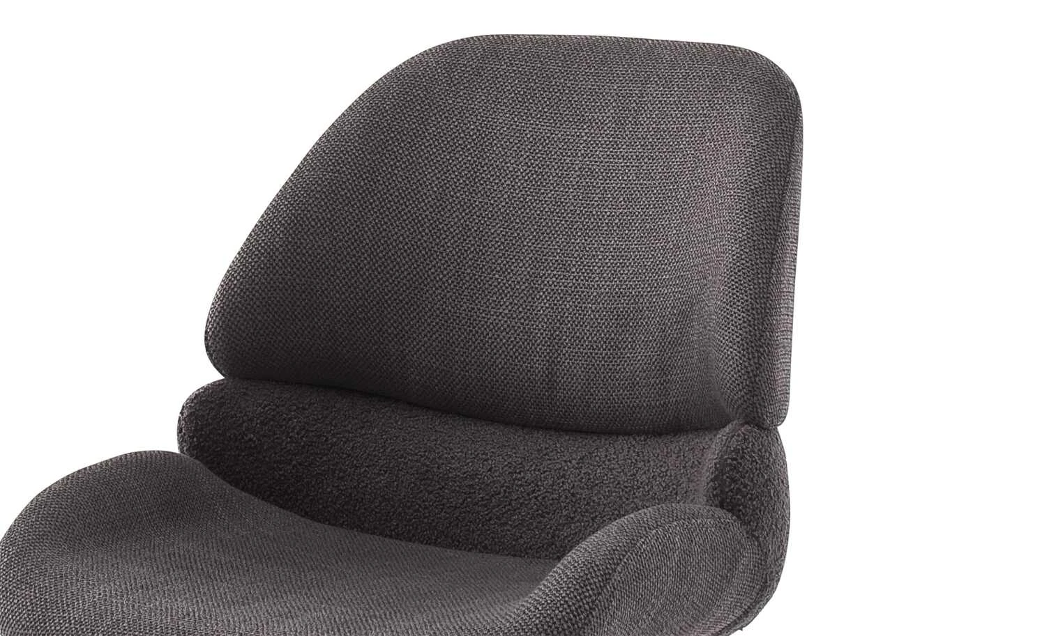 Schalenstuhl drehbar Neron | Anthrazit 5 Schalenstuhl drehbar Neron | Anthrazit – Bild 3