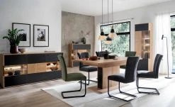 uno Polsterschwingstuhl Vieste | Olive (Grün) Schwarz matt -SitzWerk Verkaufsgeschäft 14308733 2 202102122237