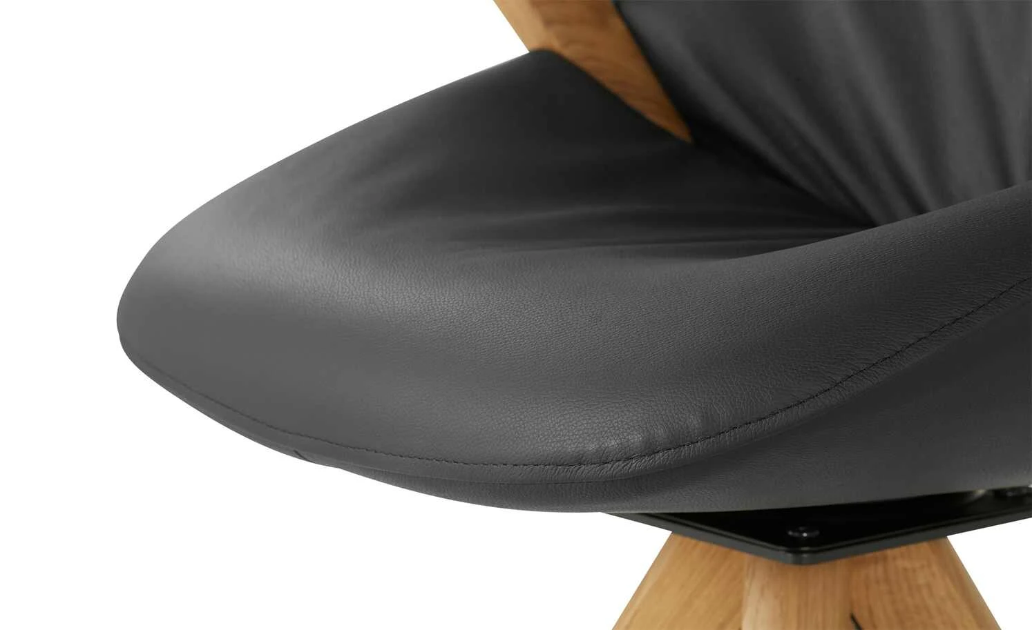 Wohnwert Armlehnstuhl Novum | Schwarz mit Elastic-Aktiv-Federung (gesundes Sitzen) 6 Wohnwert Armlehnstuhl Novum | Schwarz mit Elastic-Aktiv-Federung (gesundes Sitzen) – Bild 4