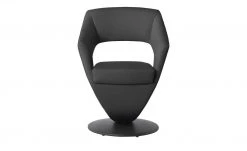 Leder-Drehstuhl Kingsman | Schwarz Eckig -SitzWerk Verkaufsgeschäft 14308895 3 202102262235