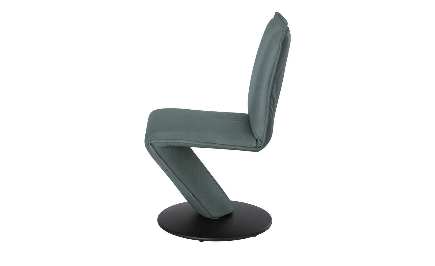 Leder-Drehstuhl Drive | Aqua (Grau-Blau) Nein 4 Leder-Drehstuhl Drive | Aqua (Grau-Blau) Nein – Bild 2