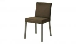 Berger & Rath Polsterstuhl Certo | Dark Brown (Braun) Londra (Hellgrau)