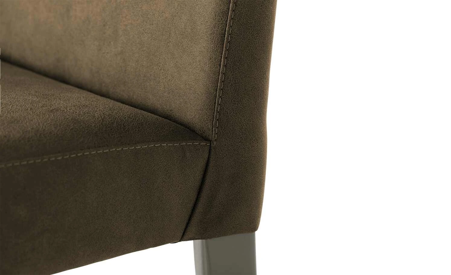 Berger & Rath Polsterstuhl Certo | Dark Brown (Braun) Londra (Hellgrau) 10 Berger & Rath Polsterstuhl Certo | Dark Brown (Braun) Londra (Hellgrau) – Bild 8